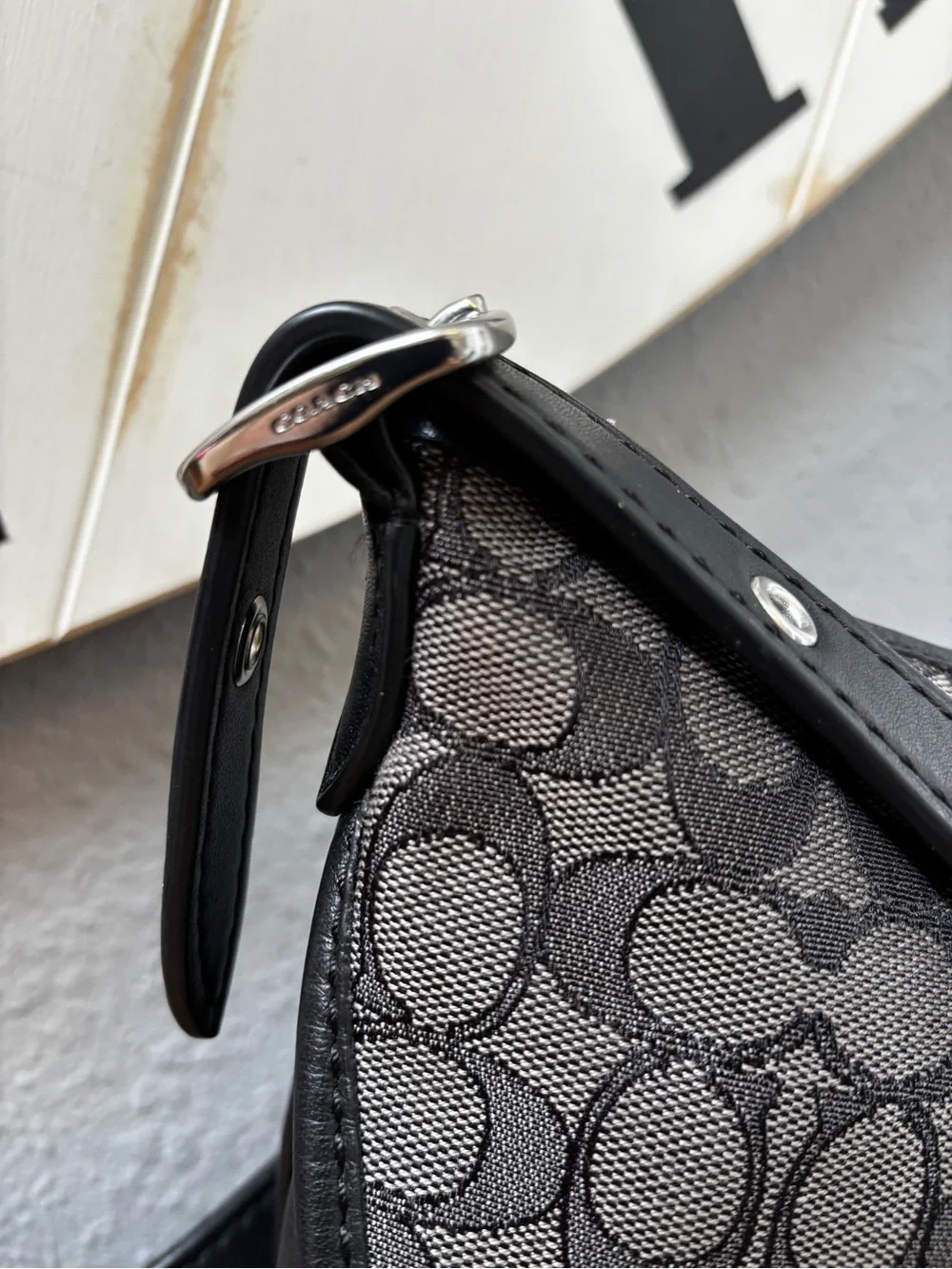 Coach Signature Small Dufflette Shoulder Bag